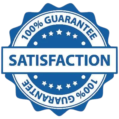 100 Percent Satisfaction Guaranteed